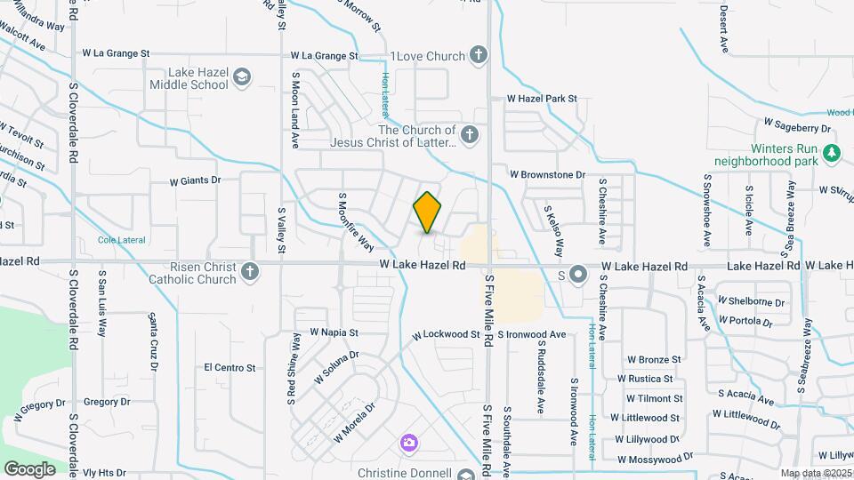 6122 S Carlburg Ave Map and Location Details