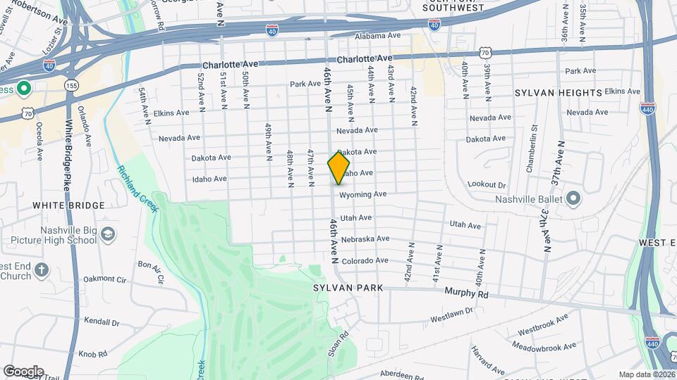 4508 Wyoming Ave Map and Location Details