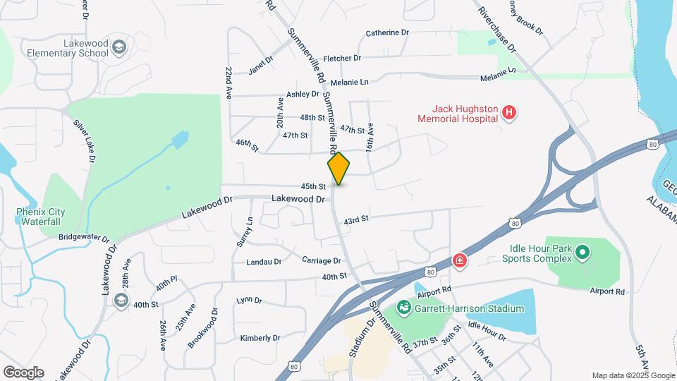 4404 Summerville Rd Map and Location Details