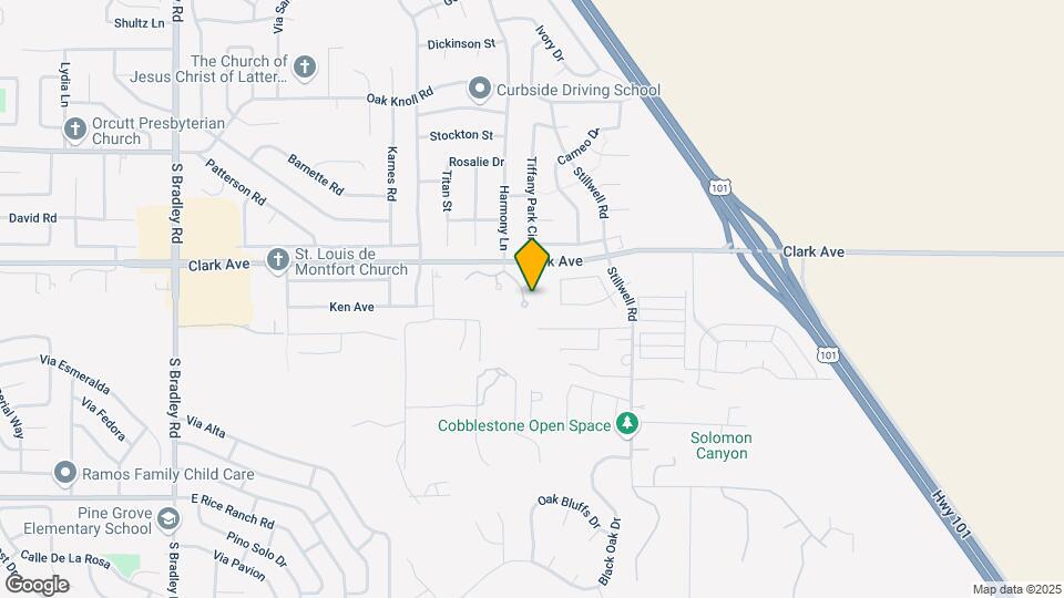 1516 Oakridge Park Rd Mapa y Detalles de la Ubicación