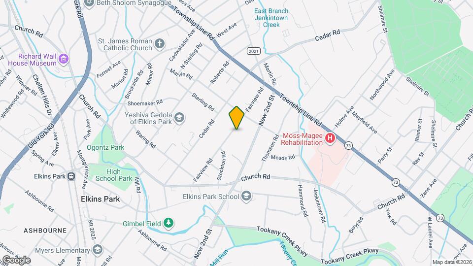 8233 Fairview Rd Map and Location Details