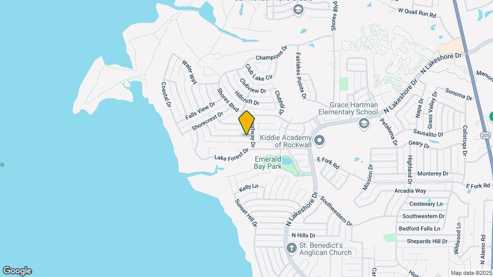 2075 Garden Crest Dr Map and Location Details