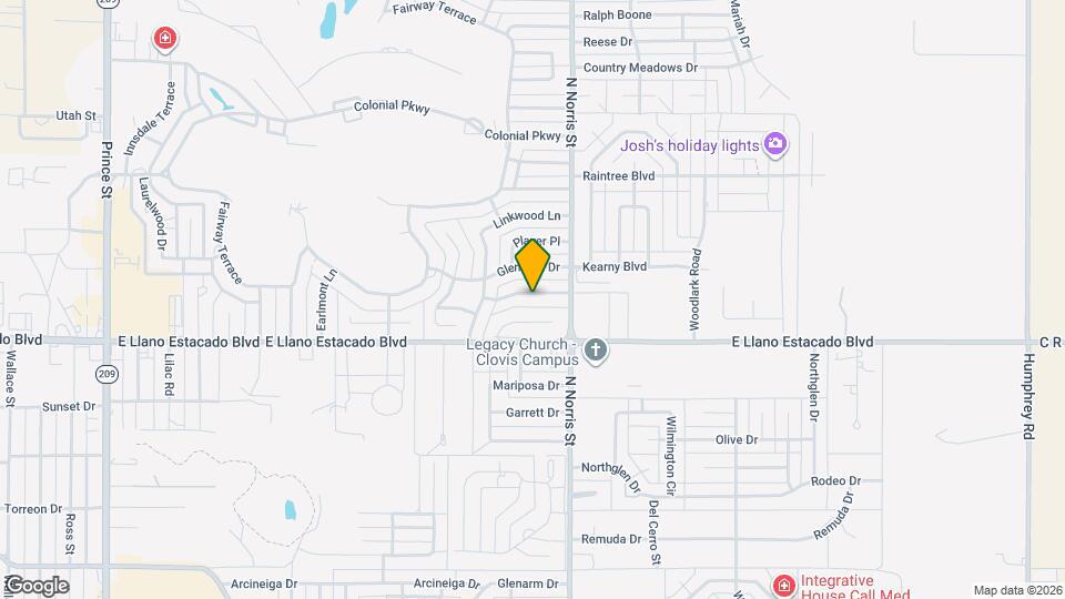 3705 Tom Watson Dr Map and Location Details