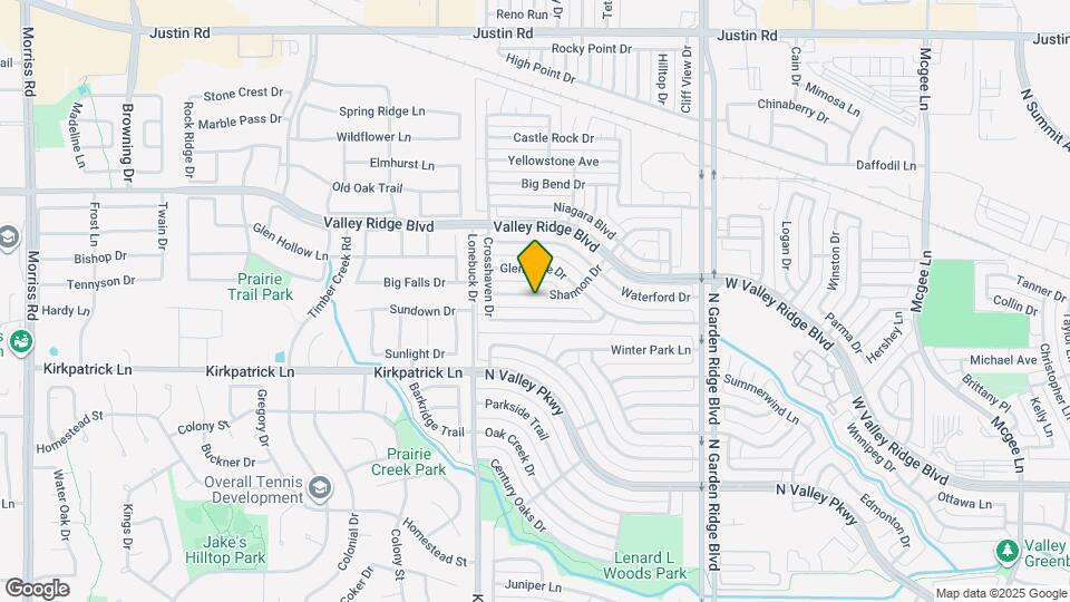 1658 Shannon Dr Map and Location Details