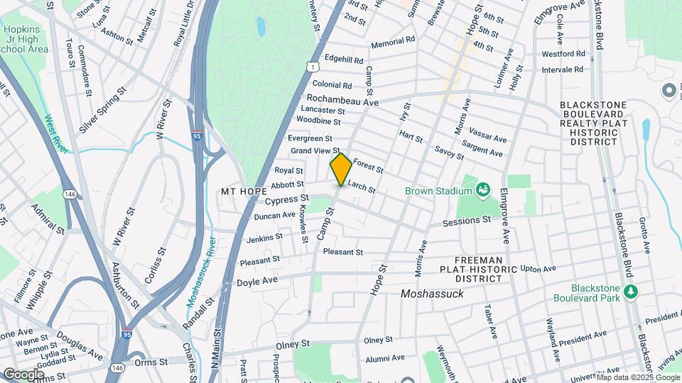 159 Camp St Map and Location Details