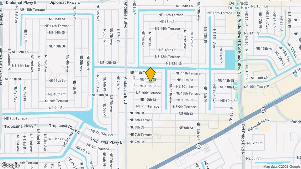 915 NE 10th Ln Map and Location Details