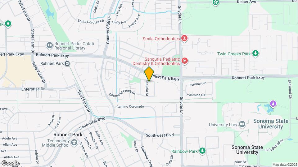 6406 sequoia st Mapa y Detalles de la Ubicación