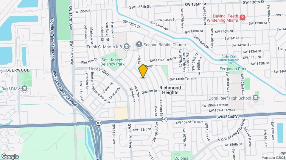 14640 Tyler St Map and Location Details