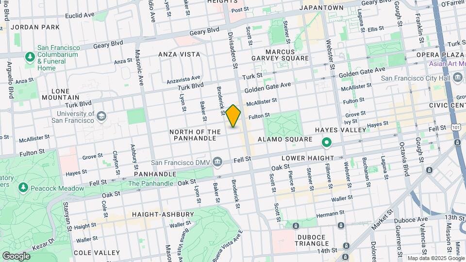 1364 Grove St Mapa y Detalles de la Ubicación