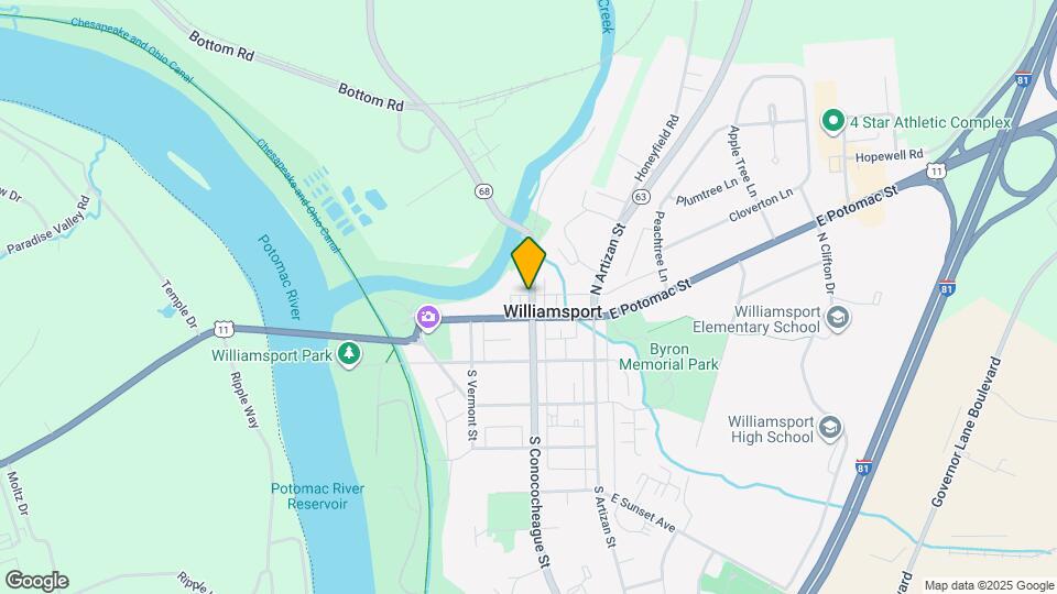 120 N Conococheague St Map and Location Details