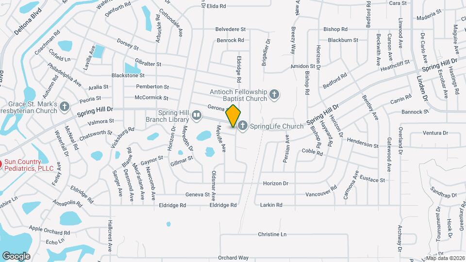 9297 Pickens St Map and Location Details