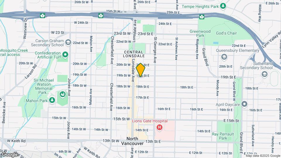 123-119 19th St E Map and Location Details