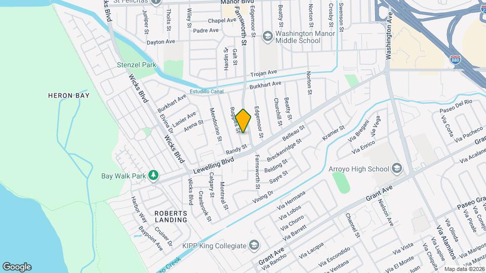 15380 Ruggles St Map and Location Details
