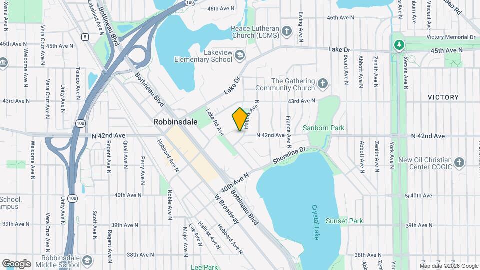 4203 Halifax Ave N, Unit 410 Map and Location Details