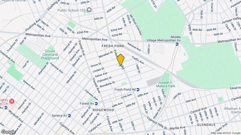 65-14-65-22 Fresh Pond Rd Mapa y Detalles de la Ubicación
