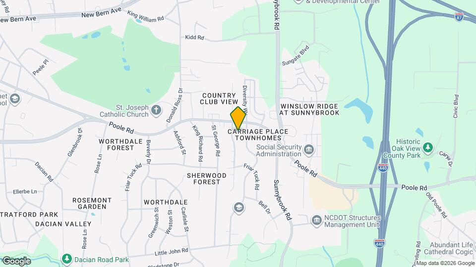 Room in House on Harmony Ct Map and Location Details