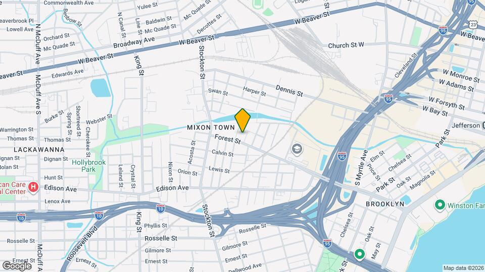 284 Watts St Map and Location Details