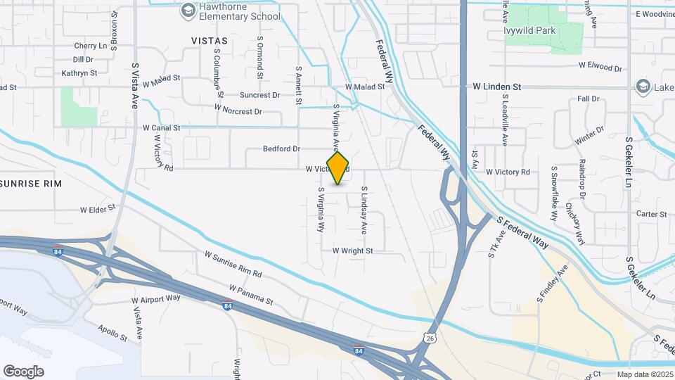 1624 W Cyrus St Map and Location Details