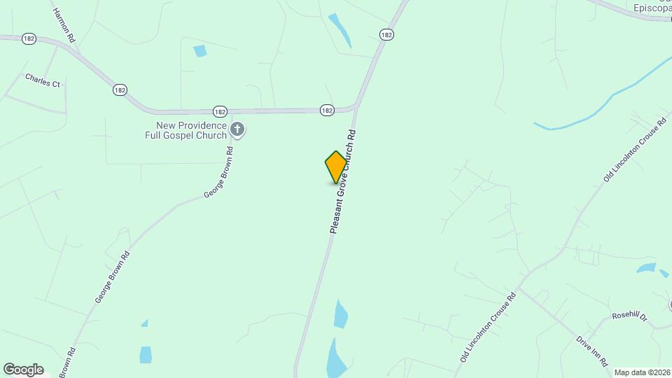 1192 Pleasant Grove Church Rd Map and Location Details