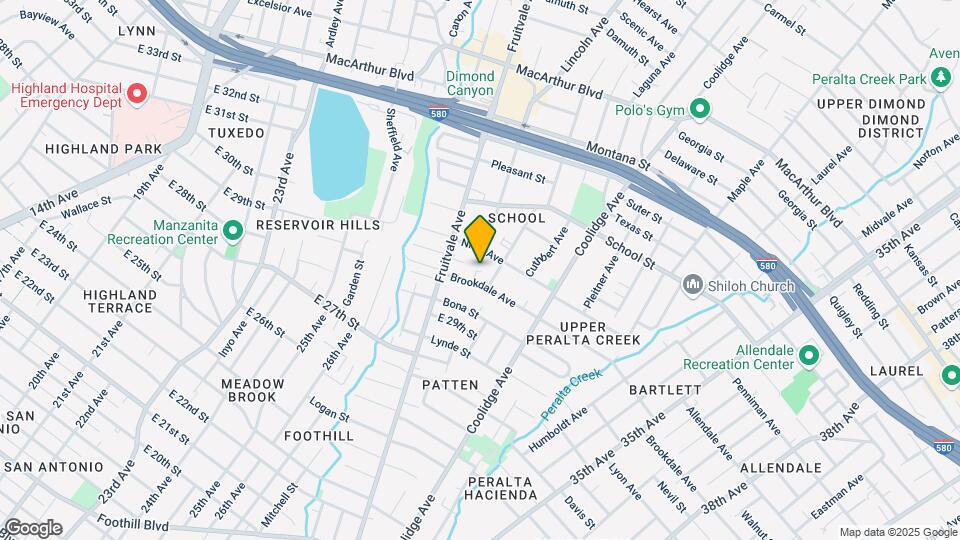 2936 Brookdale Ave, Unit 2936 Map and Location Details