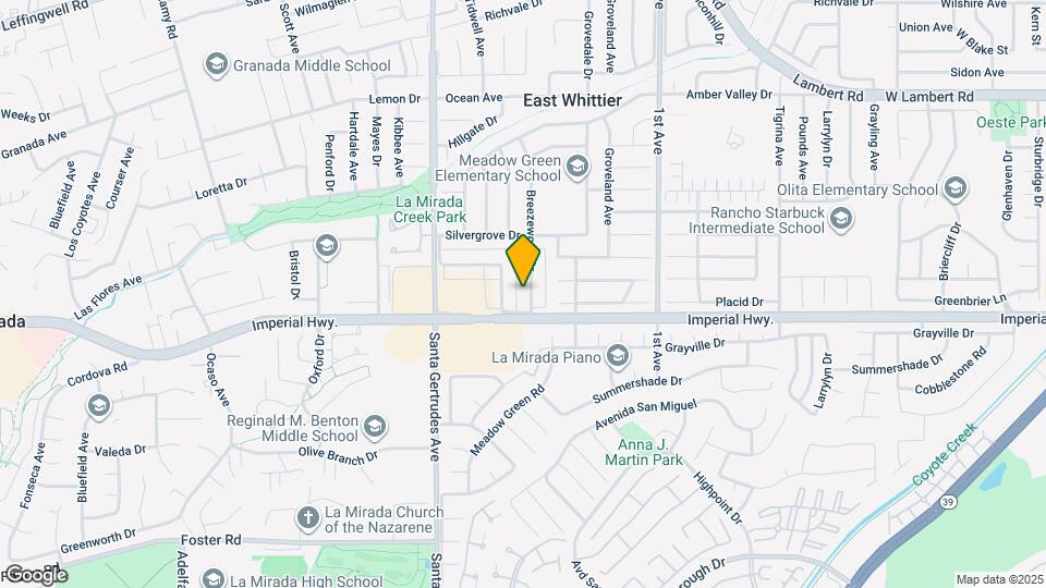 12411 Breezewood Dr Map and Location Details