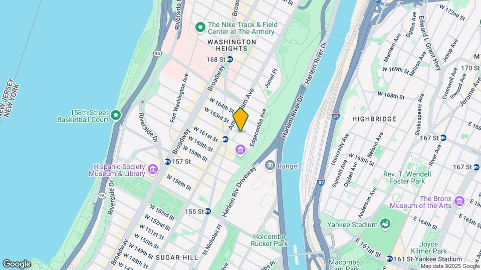 440 West 163rd Street Map and Location Details