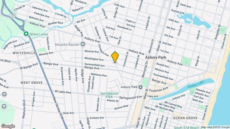 415-417 Prospect Ave Map and Location Details