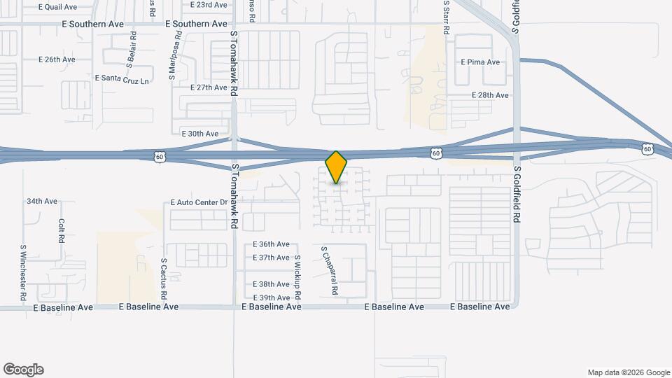 3332 S Bowman Rd Map and Location Details