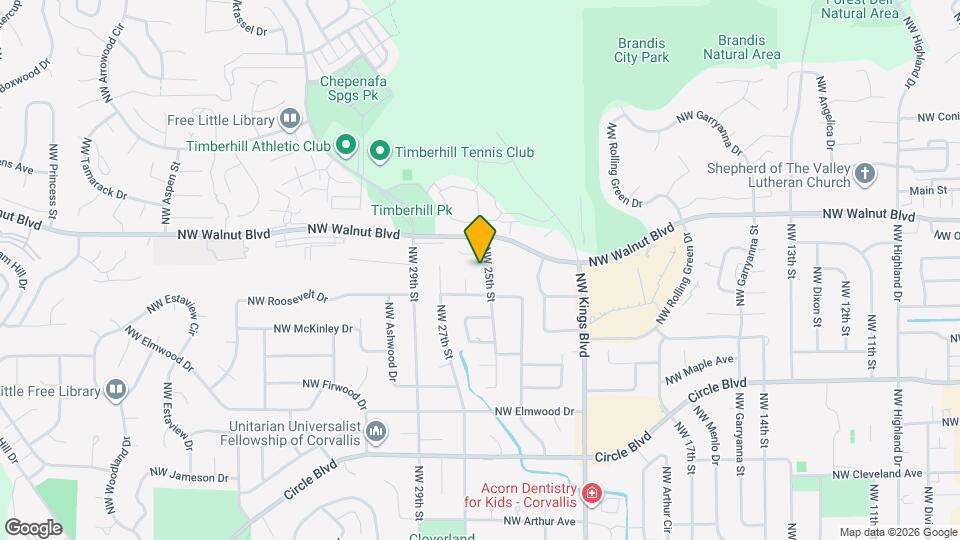 2490 NW 25th St Map and Location Details