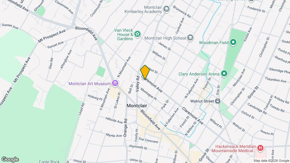 290 Claremont Ave Map and Location Details