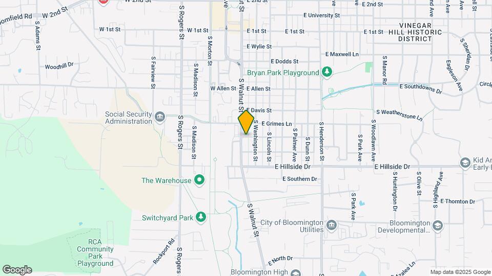 1301 S Walnut St-Unit -303 Map and Location Details