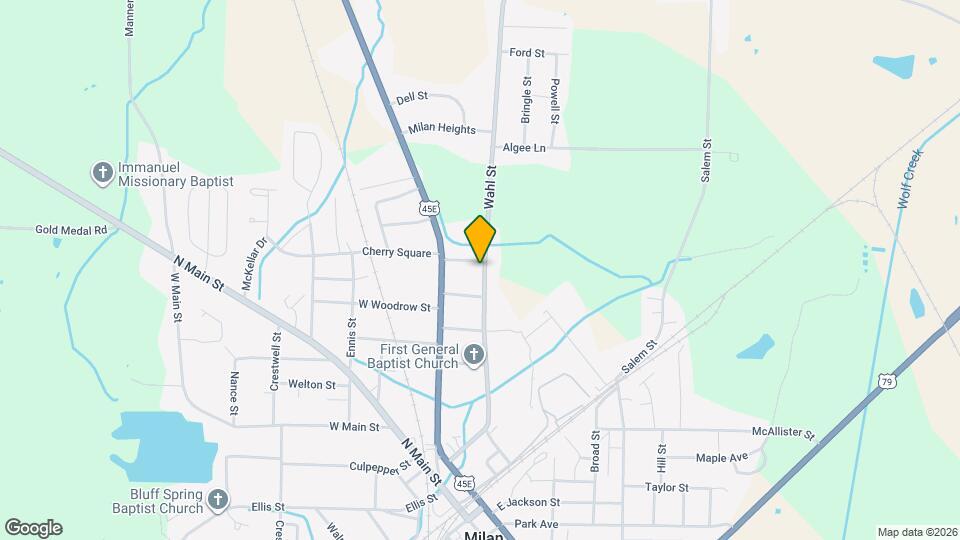 3021 Wahl St Map and Location Details