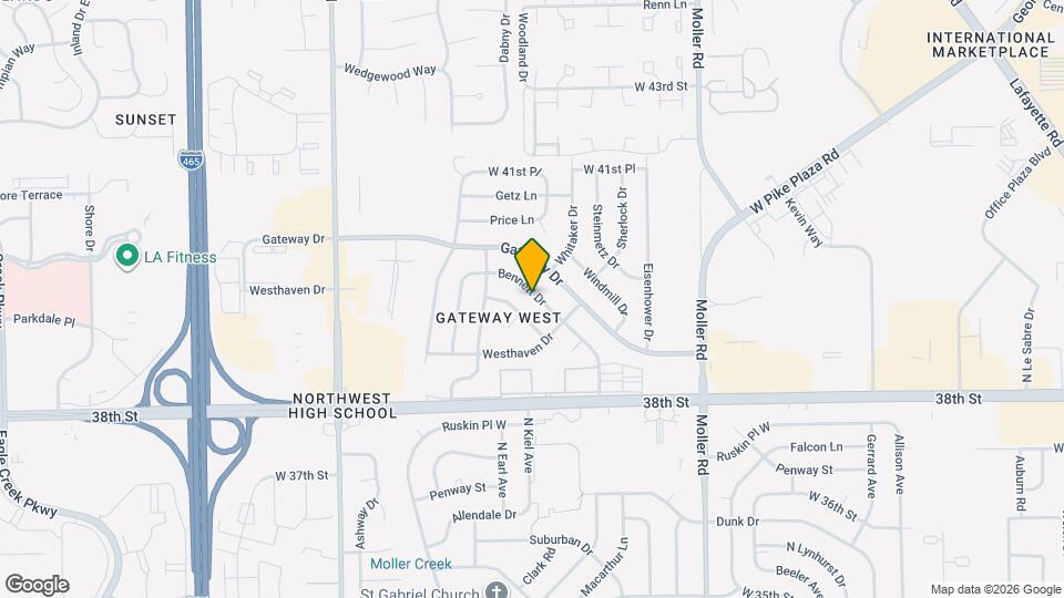 3932 Bennett Dr Map and Location Details