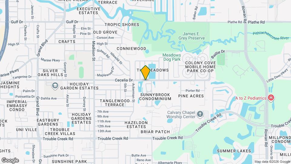 4933 Myrtle Oak Dr Map and Location Details