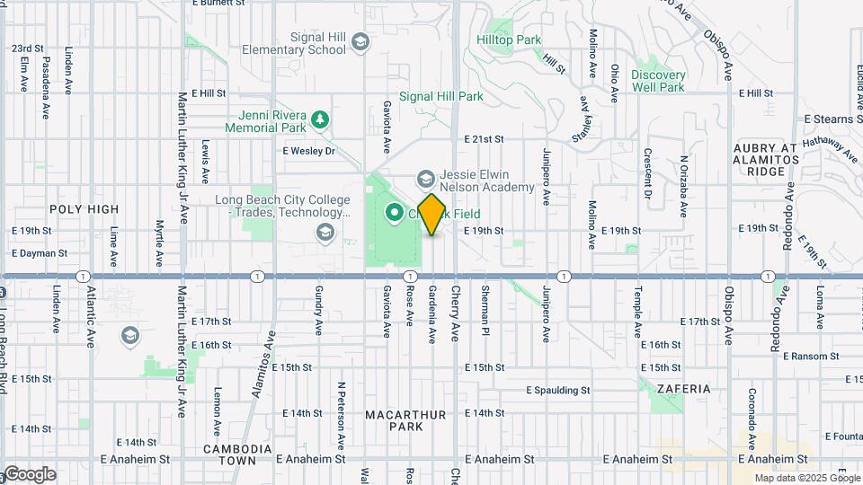 1877 Gardenia Ave Map and Location Details
