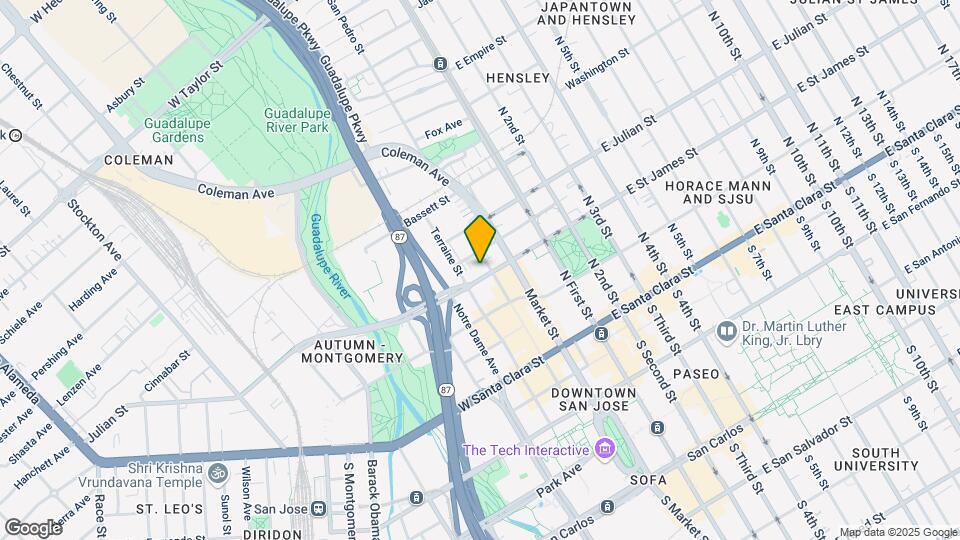 175 West Saint James Street Map and Location Details