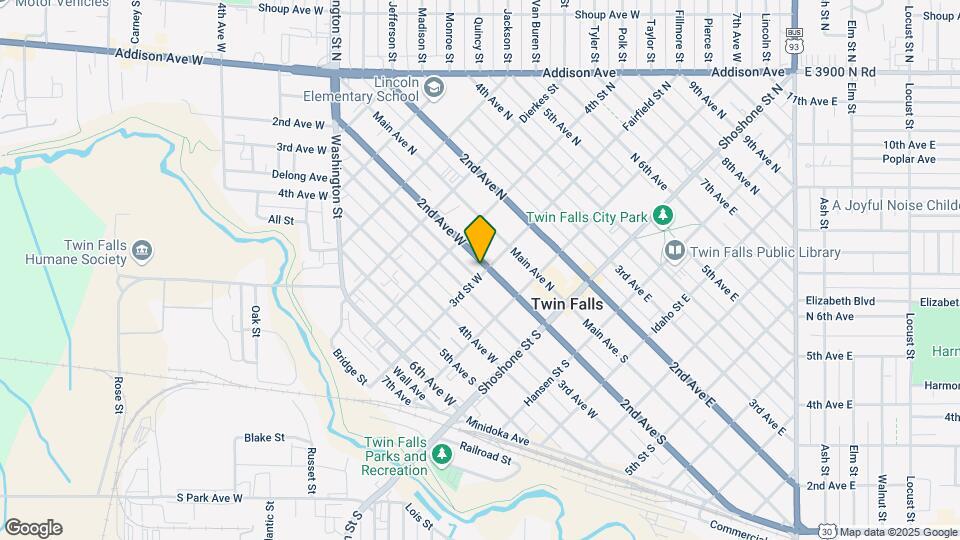 303 2nd Ave W Map and Location Details