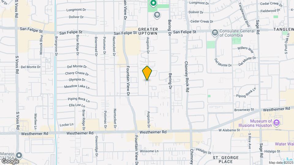 1970 Augusta Dr Map and Location Details