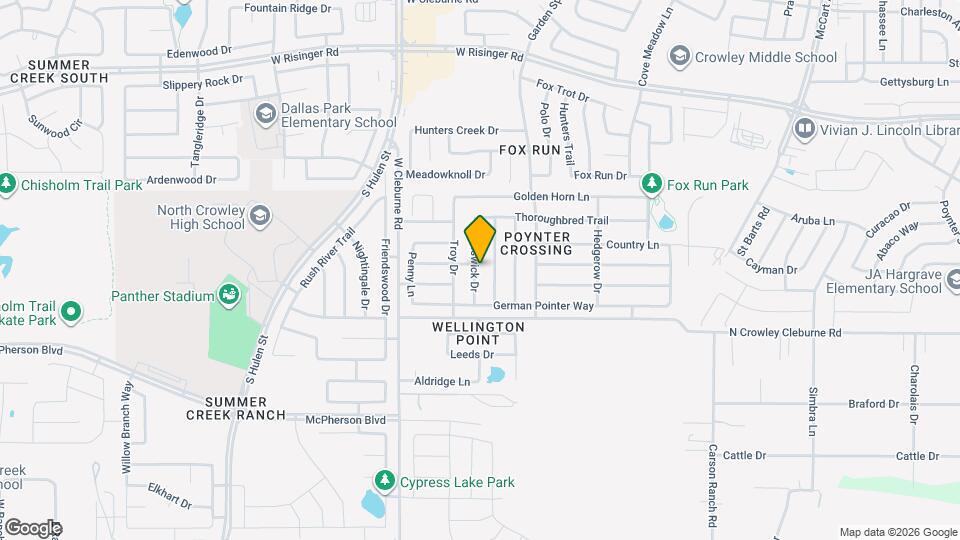 9205 Cheswick Dr Mapa y Detalles de la Ubicación