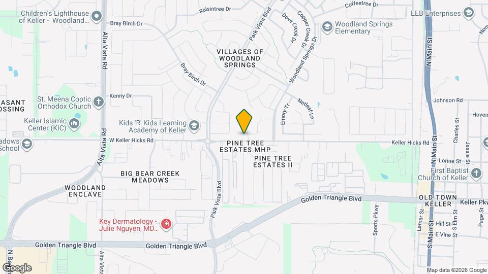 11405 Gloriosa Dr Map and Location Details