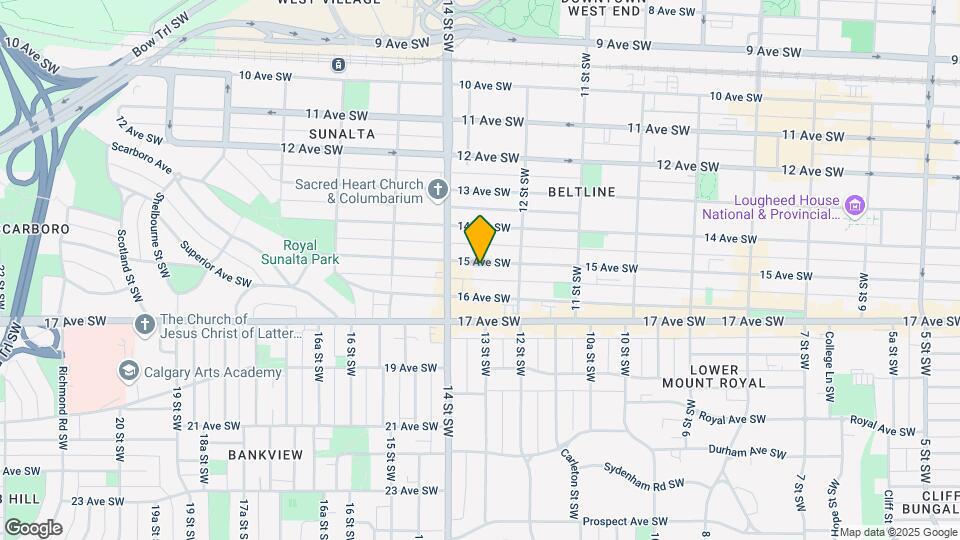 1331 15th Ave SW Map and Location Details