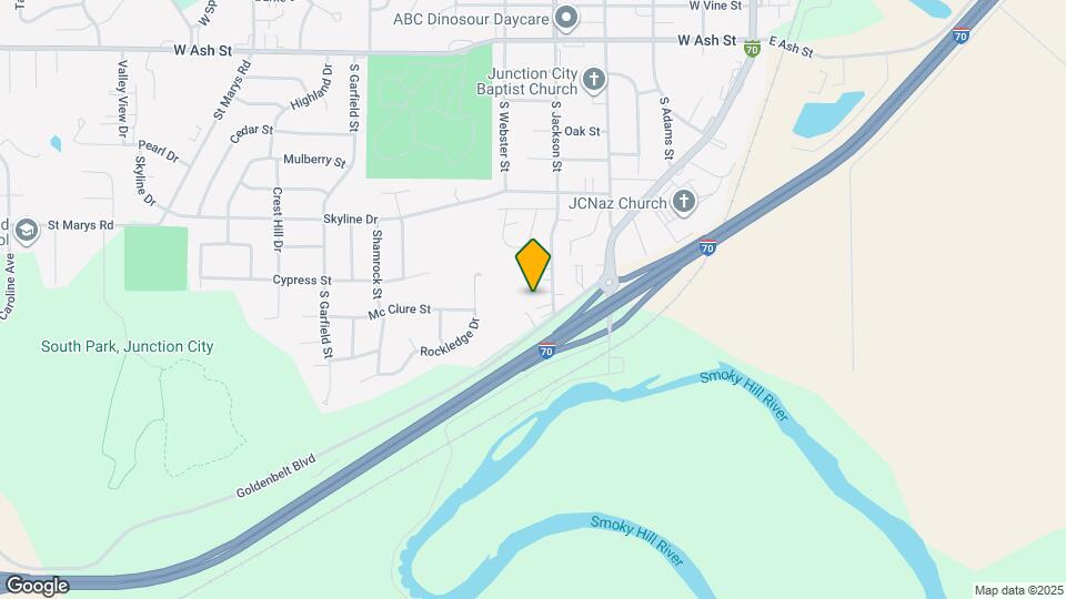 1310 S Jackson St Map and Location Details