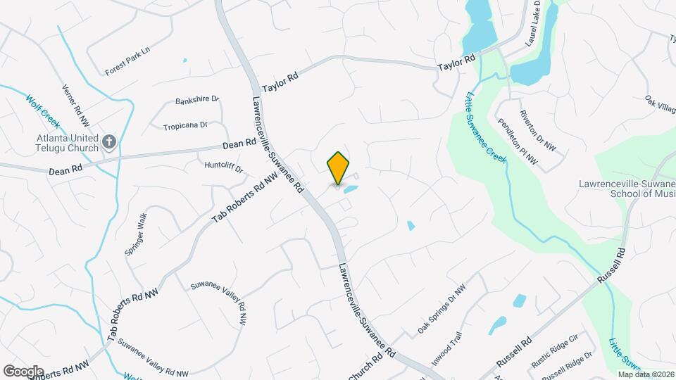 1954 Woodland Park Cir Map and Location Details