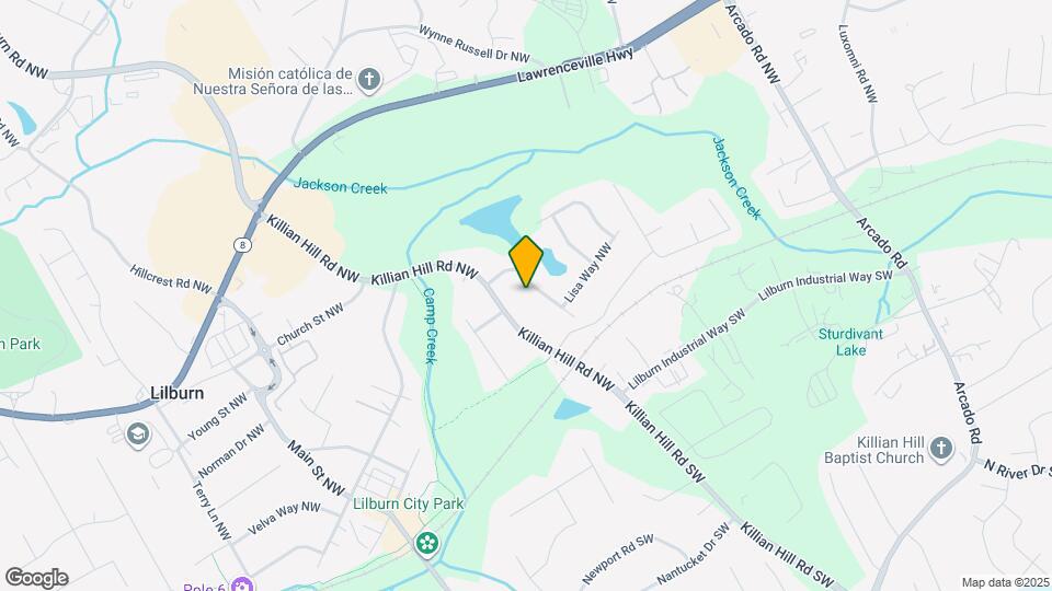 227 Sandra Dr NW Map and Location Details