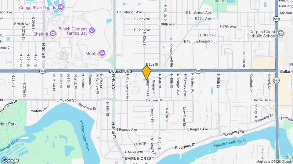 8734 N Tangerine Pl Map and Location Details