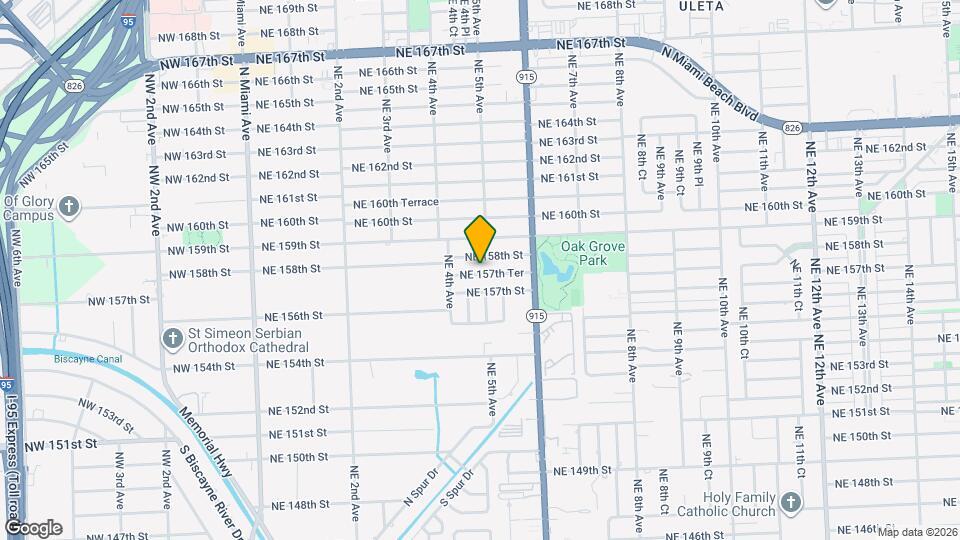 465 NE 157th Ter Map and Location Details