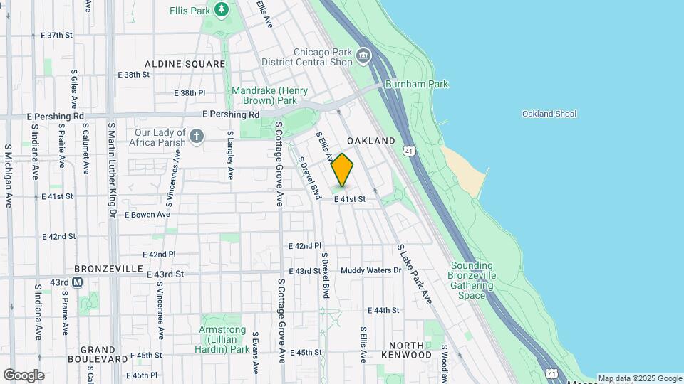 4058 S Ellis Ave, Unit 2N Map and Location Details