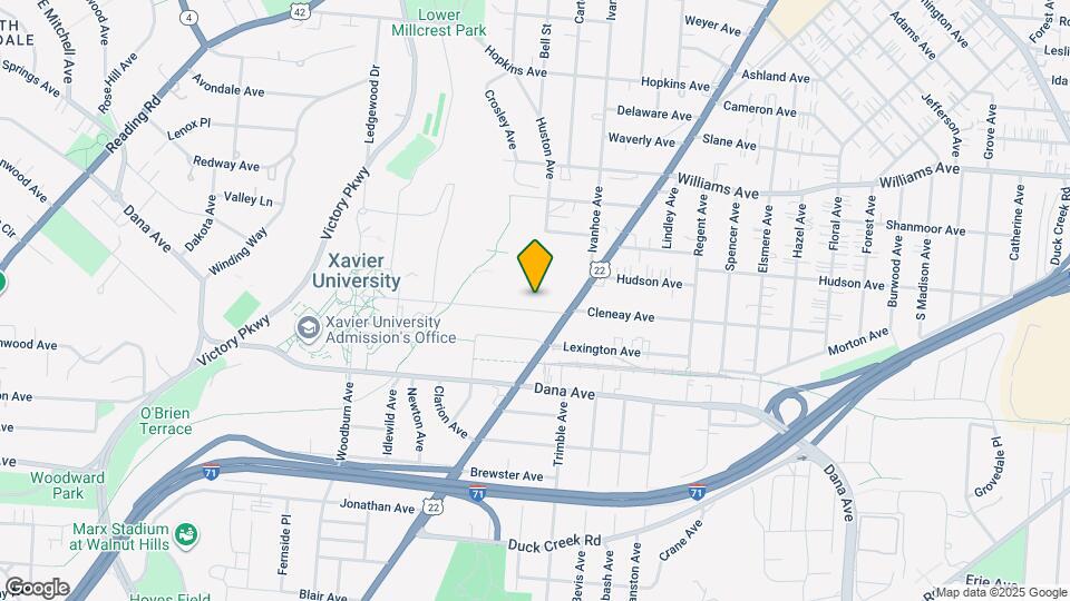 1762 Cleneay Ave, Unit 1762 Cleneay APARTMENT Map and Location Details