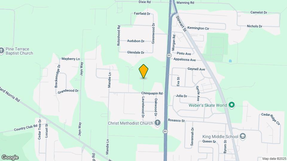 6163 Beverly Ann Cir Map and Location Details