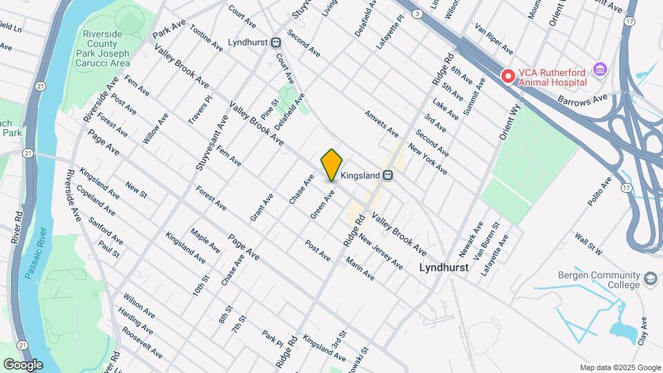 528 Valley Brook Ave Map and Location Details
